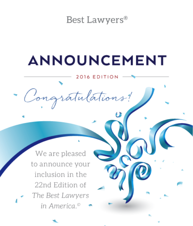David Berg, Joel Androphy Named in the 2016 Edition of Best Lawyers in America